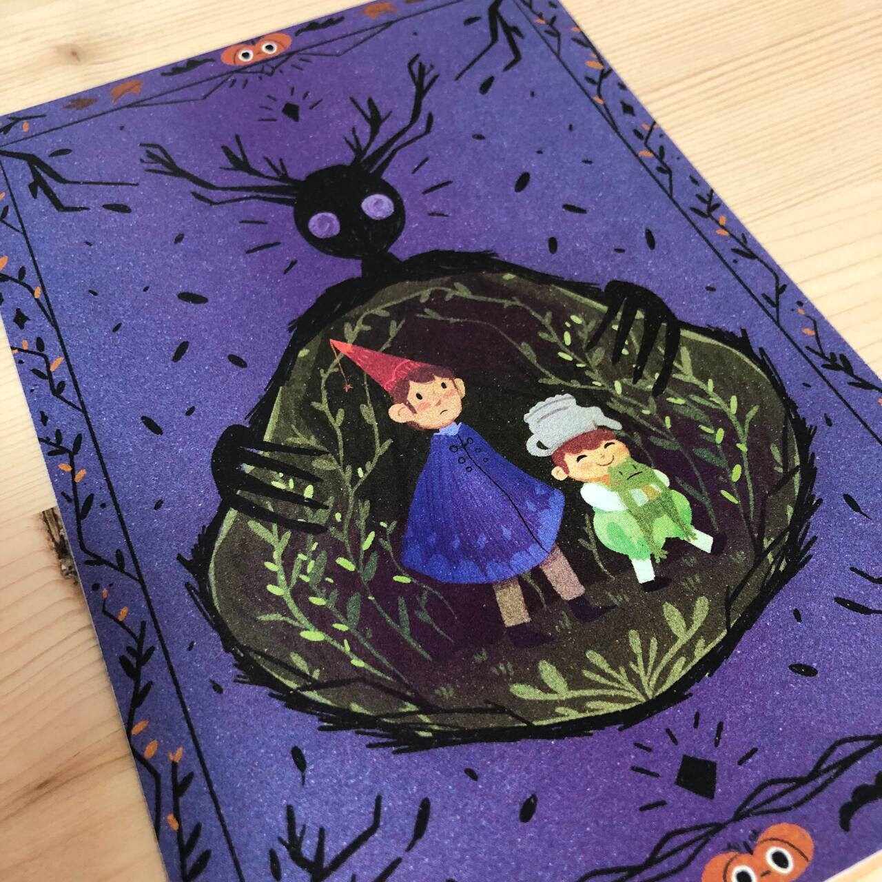 Print Más Allá del Jardín | Fanart Over the garden wall | Ilustración | Lámina ilustrada | Netflix