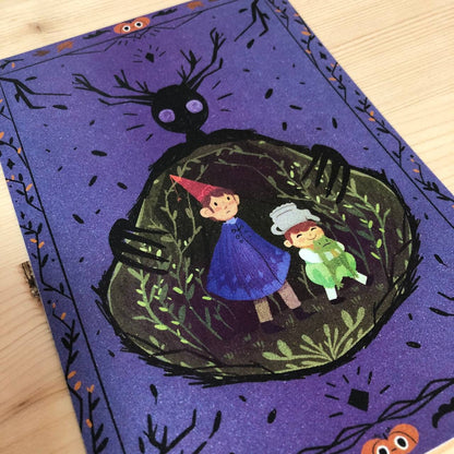 Print Más Allá del Jardín | Fanart Over the garden wall | Ilustración | Lámina ilustrada | Netflix