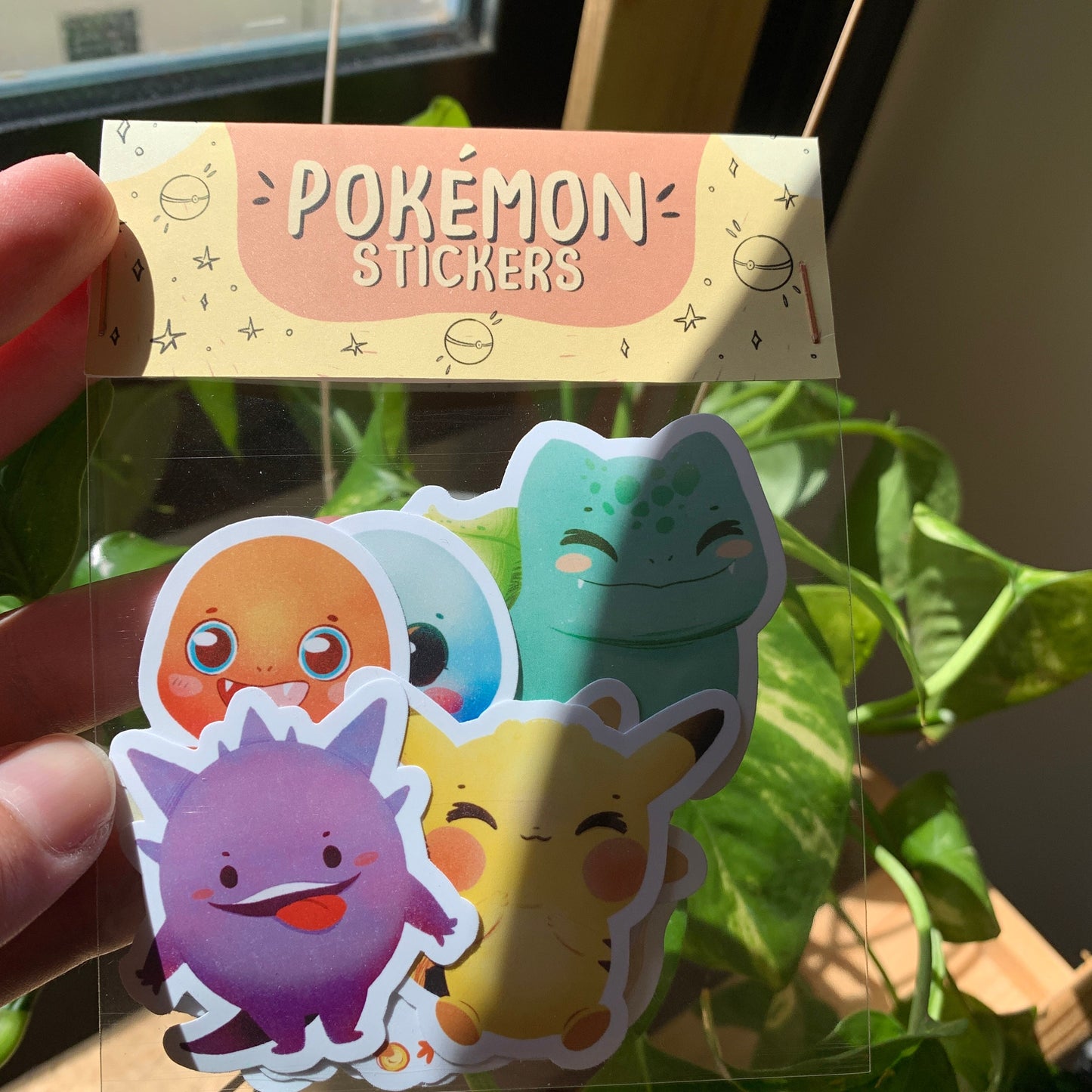 Pack Pegatinas Poke | Stickers Pack Fanart