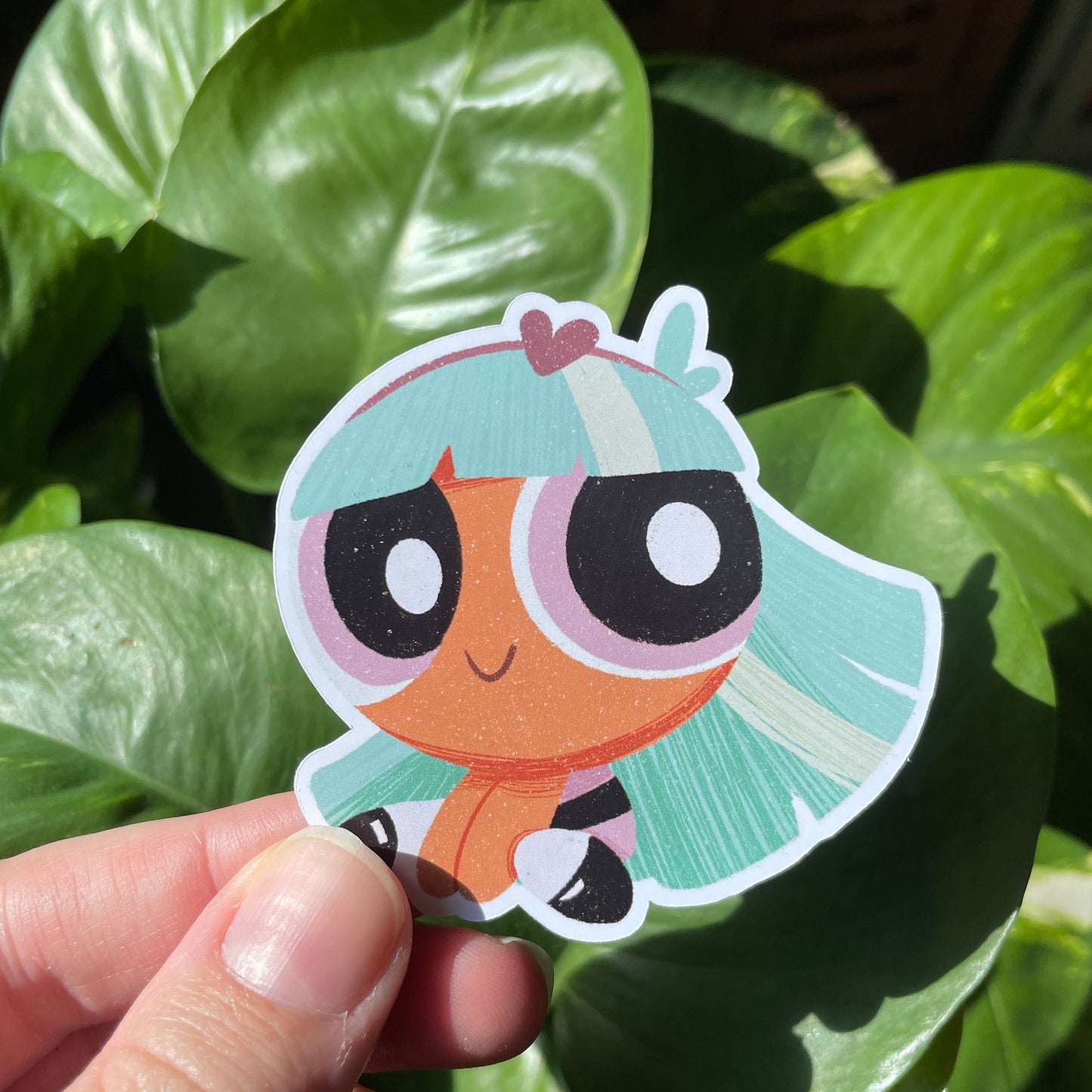 Pack Pegatinas Cristal Las Supernenas | Bliss The Powerpuff Girls Stickers Pack | Cartoon Network Fanart | Las Chicas Superpoderosas