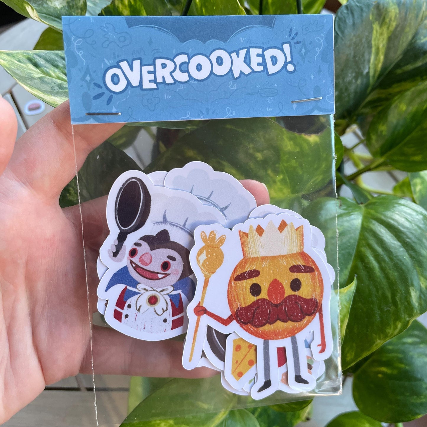 Pack Pegatinas Overcooked | Stickers Pack | Fanart