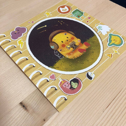 Print Hora de Aventuras | Fanart Jake el perro | Ilustración impresa Adventure Time