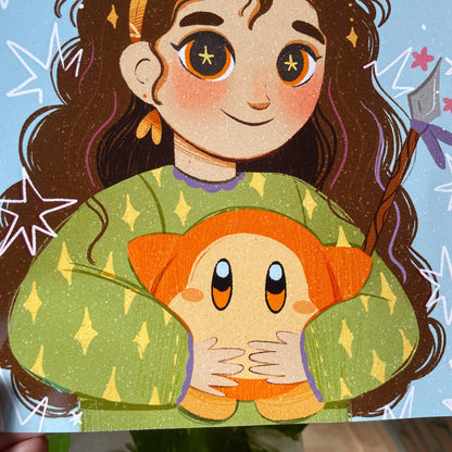 Print Waddle Dee Fanart Ilustración Impresa