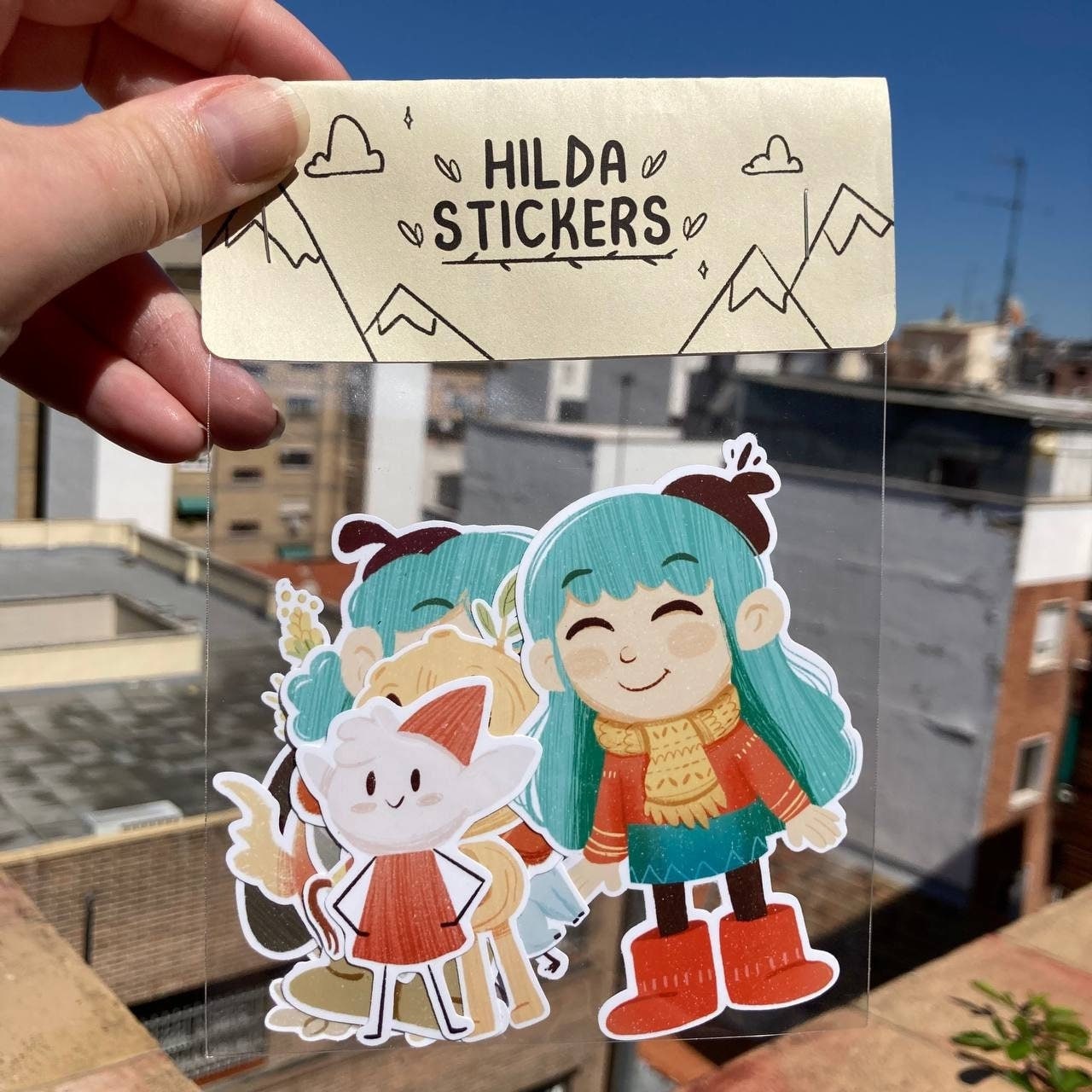 Pack de Pegatinas Hilda: Hilda Stickers Pack