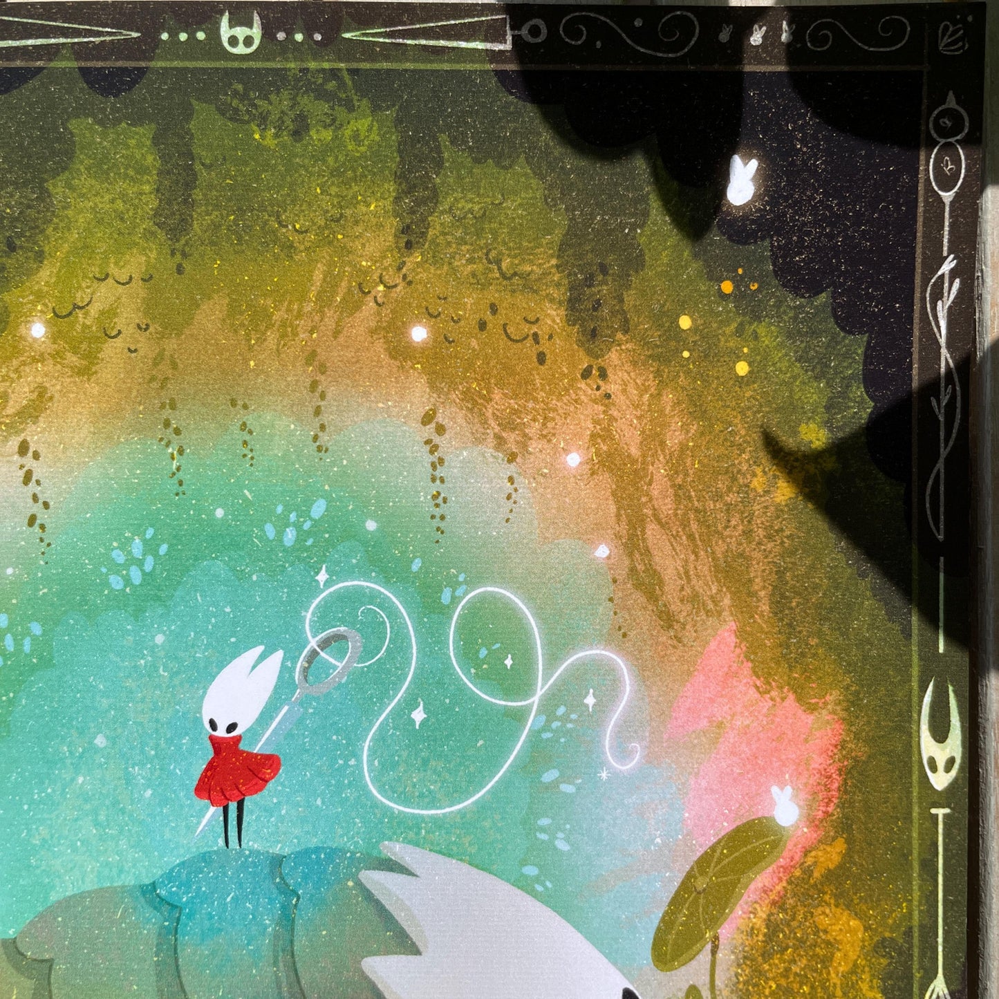 Print Hornet Silksong: Ilustración impresa de la colección Hollow Knight