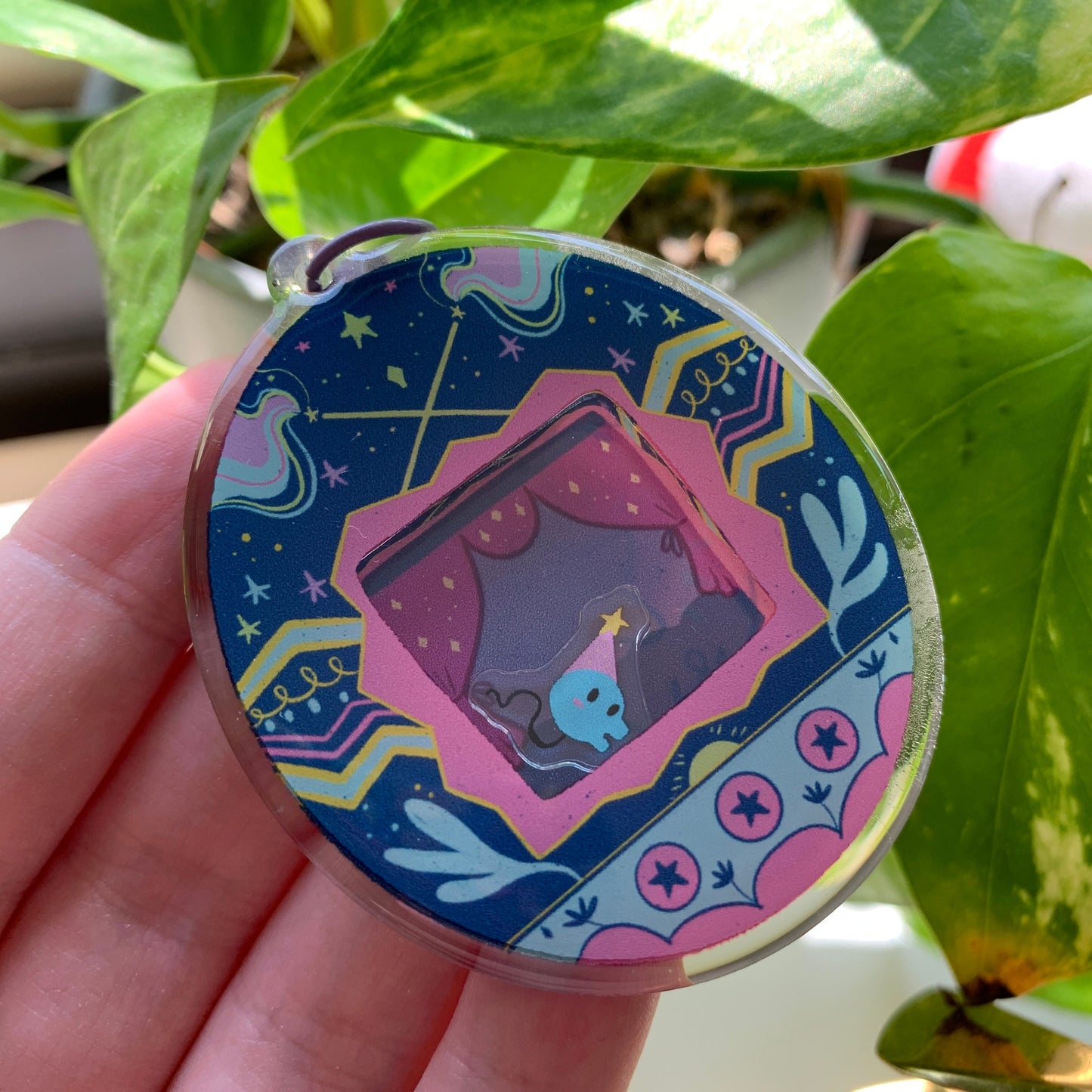 Llavero Nyorotchi fanart| Tamagotchi shaker