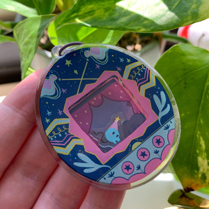 Llavero Nyorotchi fanart| Tamagotchi shaker