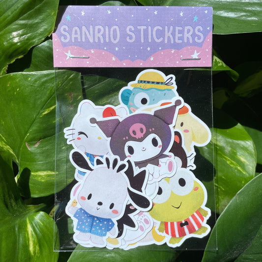 Pack Pegatinas Kuromi Mymelody Cinnamorroll & Friends| Stickers Pack | Fanart