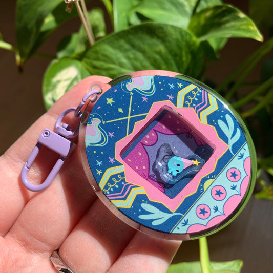 Llavero Nyorotchi fanart| Tamagotchi shaker