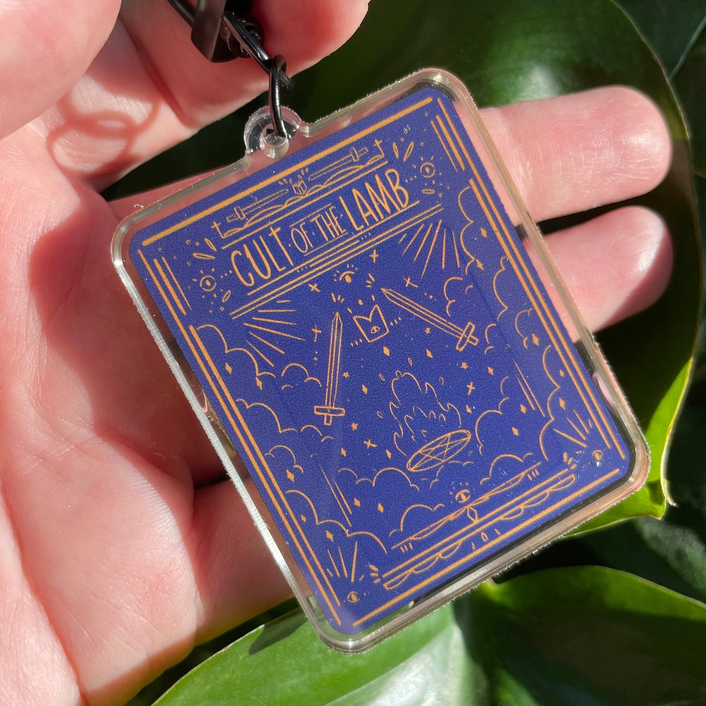 Shaker Cult of the Lamb | Tamagotchi Llavero Colgante