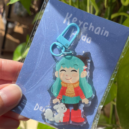 Hilda Fan Pack: Pegatinas, Llavero y Pin de Madera de Hilda