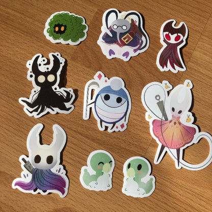 Pack Pegatinas Hollow Knight: Stickers Pack Fanart