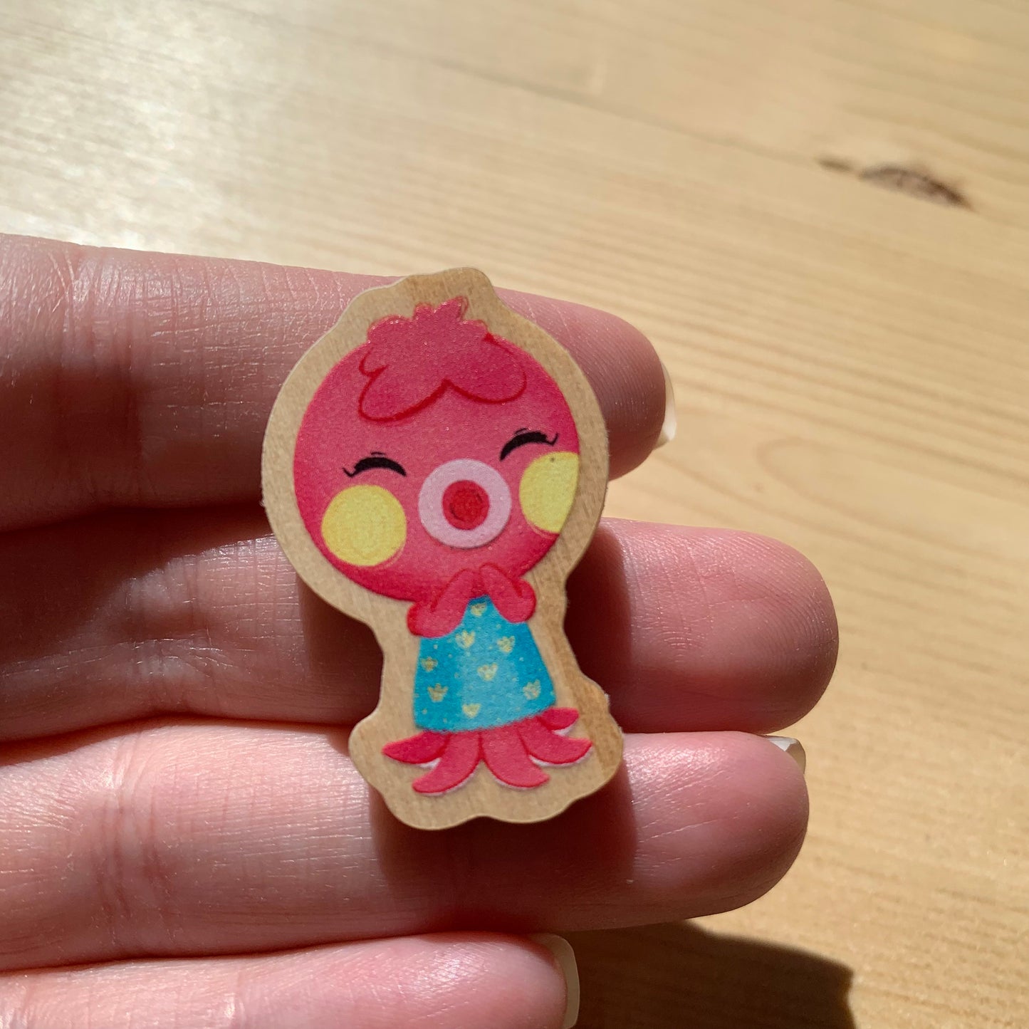 Pin de madera natural, Marina Animal Crossing New Horizons, Nintendo Switch