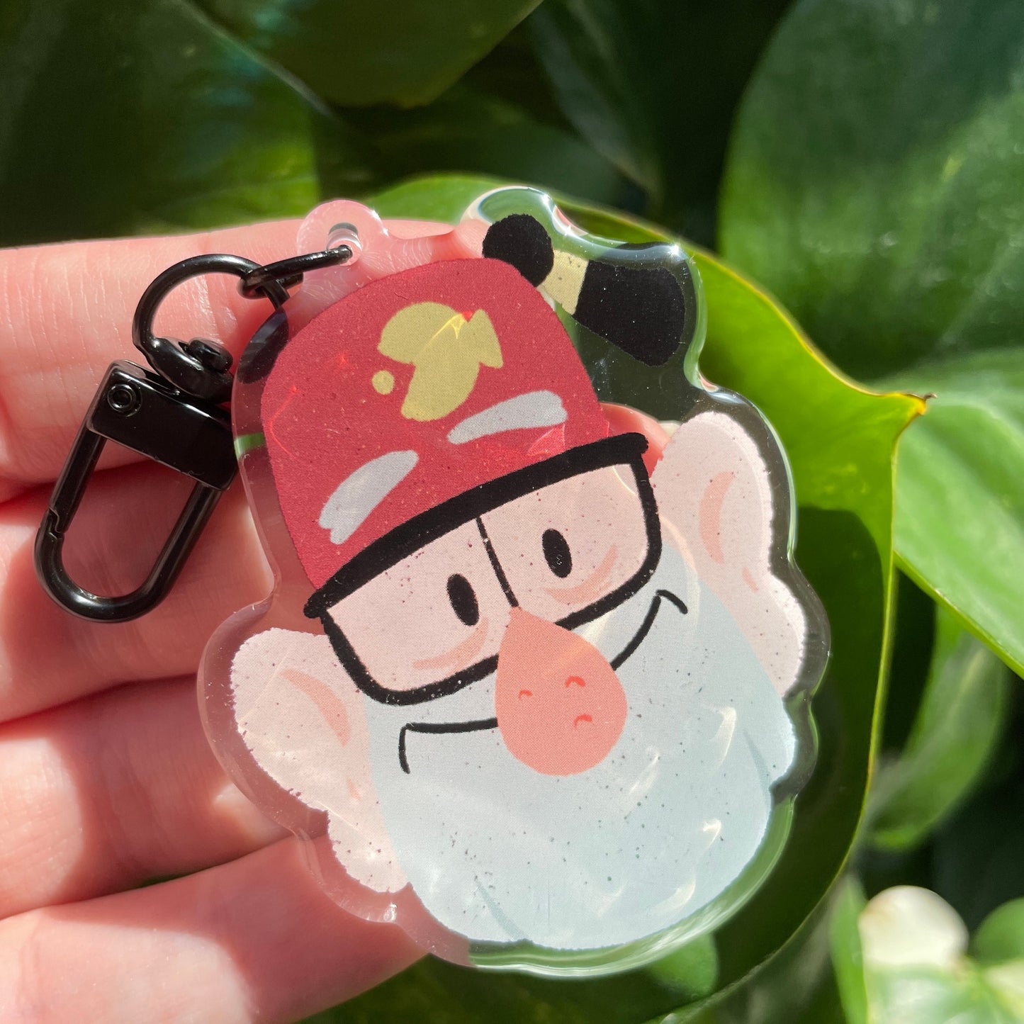 Stan Pines Gravity Falls Keychain Keyring |  llavero | Fanart colgante regalo llaves mochila