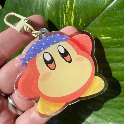 Llavero Waddle Dee Kirby |Keyring Keychain Acrilico colgante regalo llaves mochila Keychain