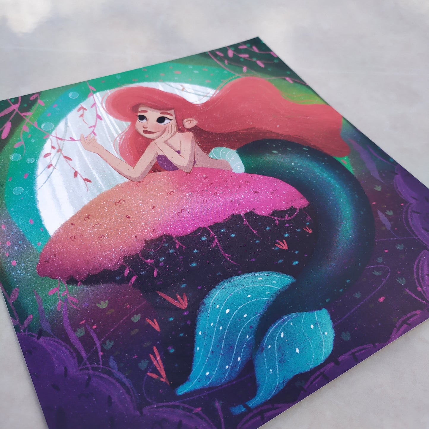 Print Ariel | Fanart Ariel | Ilustración Ariel | The Little Mermaid Fan Art | Disney Fan Art | La sirenita Disney Classics