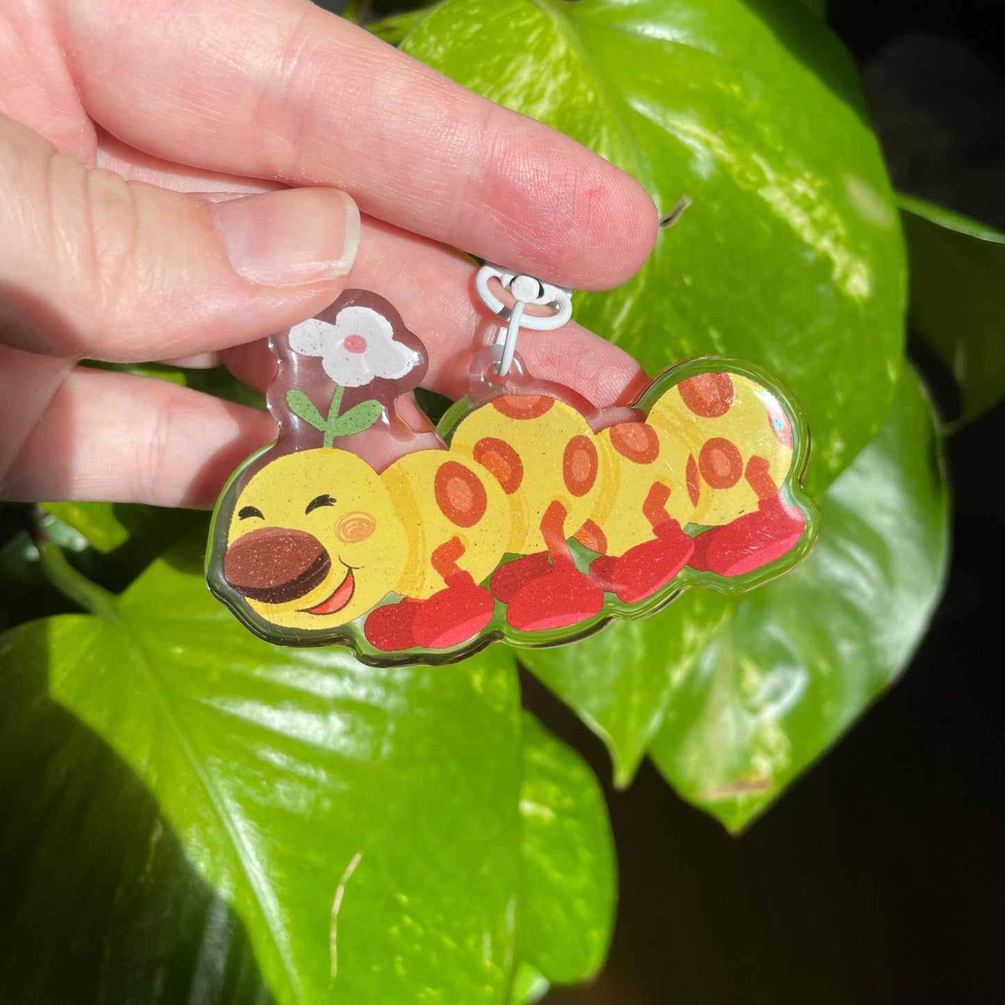 Llavero Floruga Doble Diseño | Keyring Keychain Acrilico colgante regalo llaves mochila Keychain