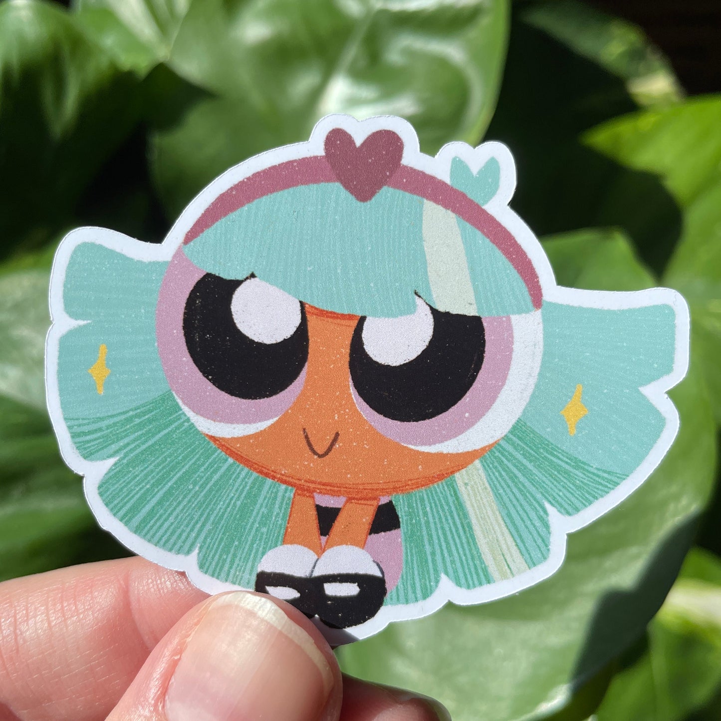 Pack Pegatinas Cristal Las Supernenas | Bliss The Powerpuff Girls Stickers Pack | Cartoon Network Fanart | Las Chicas Superpoderosas