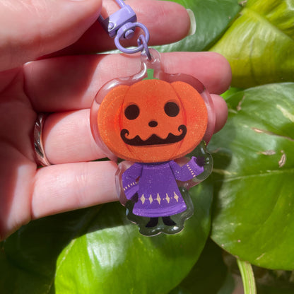 Soponcio Keyring | Jack Halloween Animal Crossing Llavero | New Horizons | Llavero colgante regalo llaves mochila Keychain