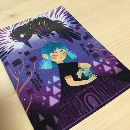 Print Gris | Fanart Gris | Ilustración Gris |  | Gris Game Fan Art