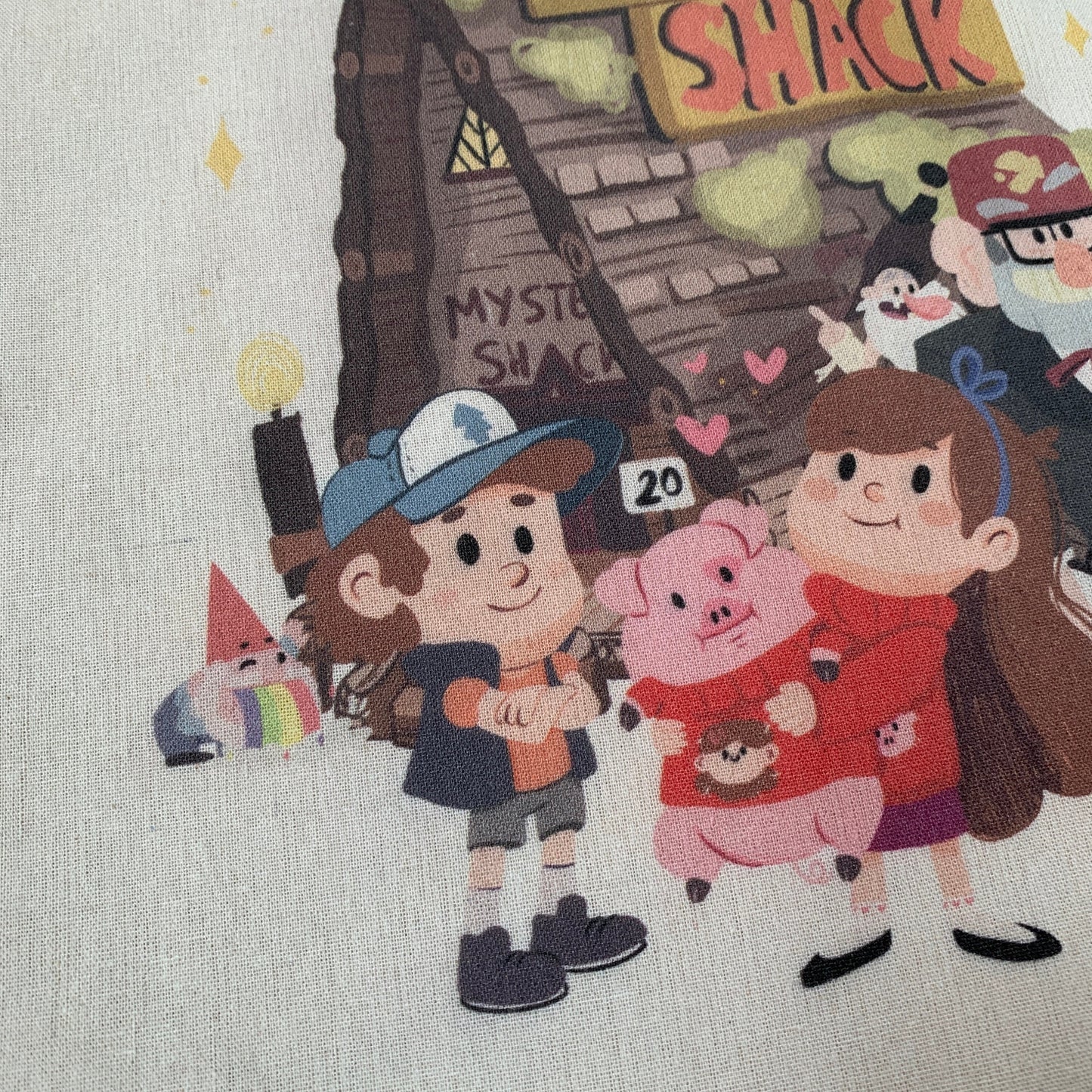 Tote Bag Gravity Falls Mistery Shack: 100% Algodón