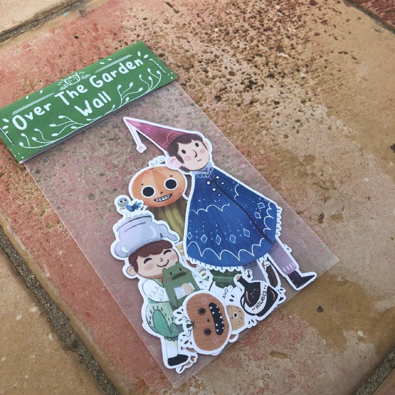 Pack Pegatinas Más Allá del Jardín | Over the garden wall Stickers Pack | Fanart HBO Series Sticker