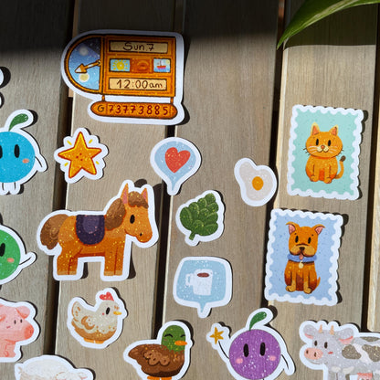 Pack Pegatinas Stardew Valley | Stickers Pack | Fanart