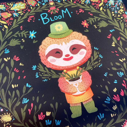 Print Gandulio | Fanart Leif | Ilustración Animal Crossing New Horizons | Fan Art Nintendo Switch