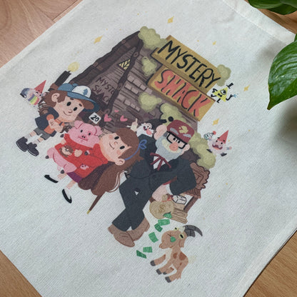 Tote Bag Gravity Falls Mistery Shack: 100% Algodón