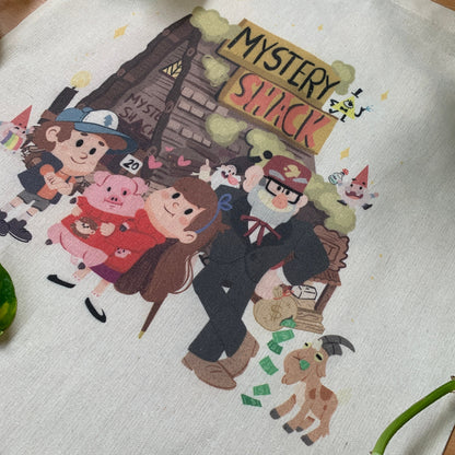Tote Bag Gravity Falls Mistery Shack: 100% Algodón