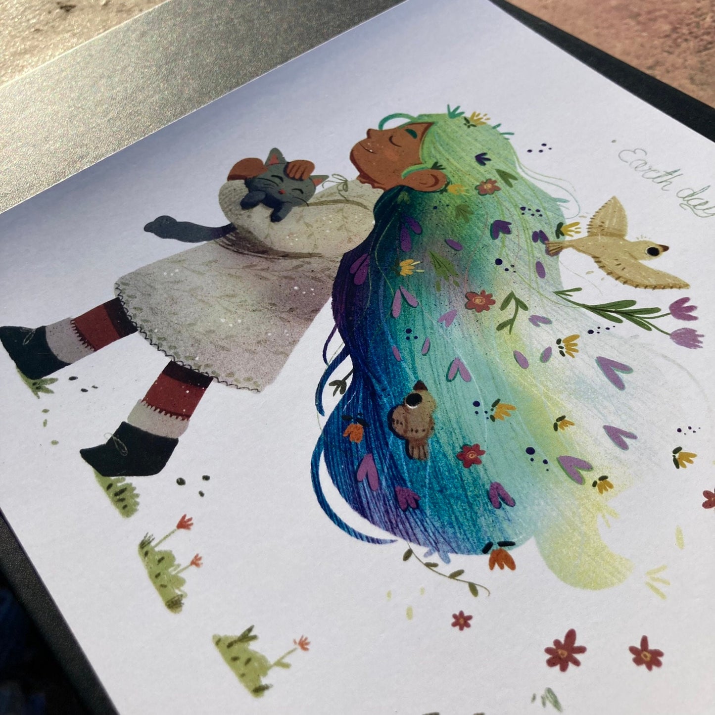 Print Earth Day | Illustration | Ilustracion | Original Character | OC | Art Print | Draw