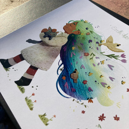 Print Earth Day | Illustration | Ilustracion | Original Character | OC | Art Print | Draw