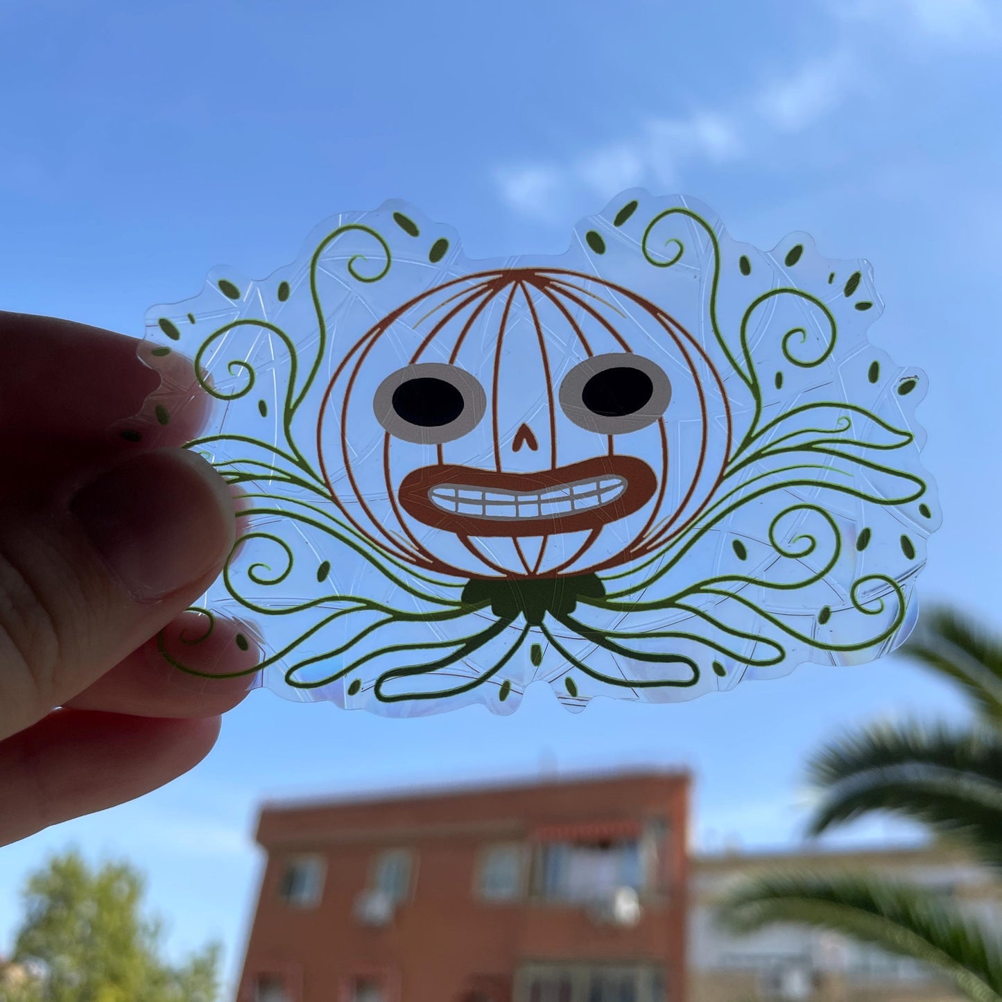 Enoch Suncatcher, OTGW Pegatina atrapasol reutilizable para ventana