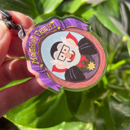 Stan Pines Summerween Gravity Falls Keychain Keyring |  llavero | Fanart colgante regalo llaves mochila