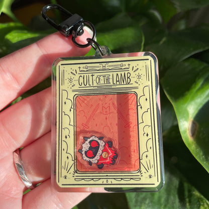 Shaker Cult of the Lamb | Tamagotchi Llavero Colgante