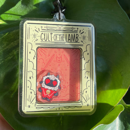 Shaker Cult of the Lamb | Tamagotchi Llavero Colgante