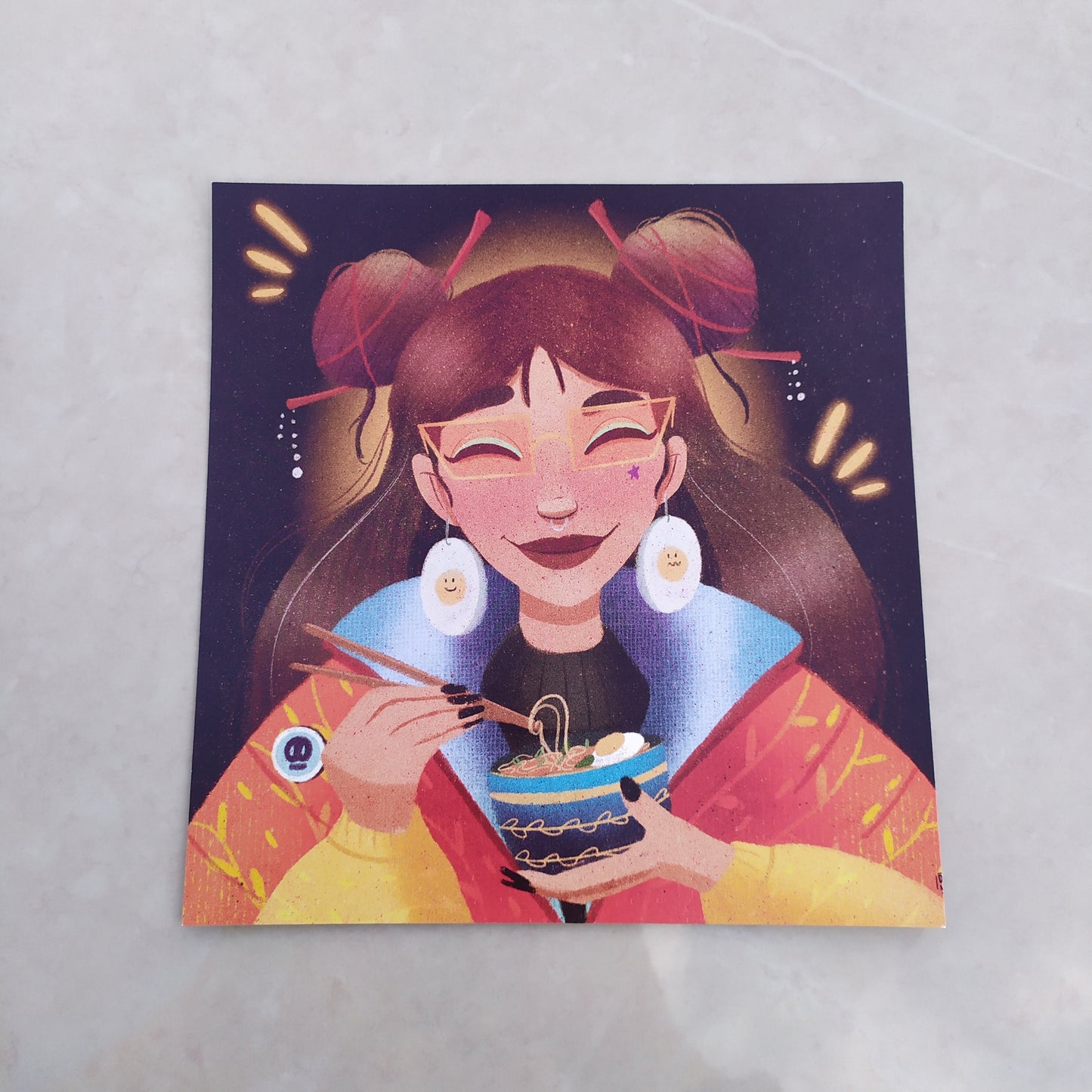 Print Ramen Girl | Ilustración Ramen Girl