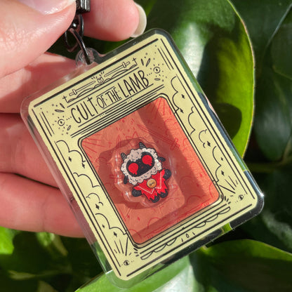 Shaker Cult of the Lamb | Tamagotchi Llavero Colgante