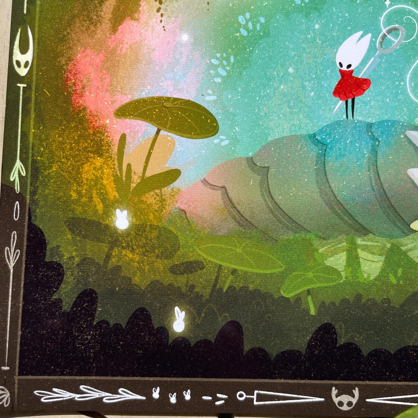 Print Hornet Silksong: Ilustración impresa de la colección Hollow Knight