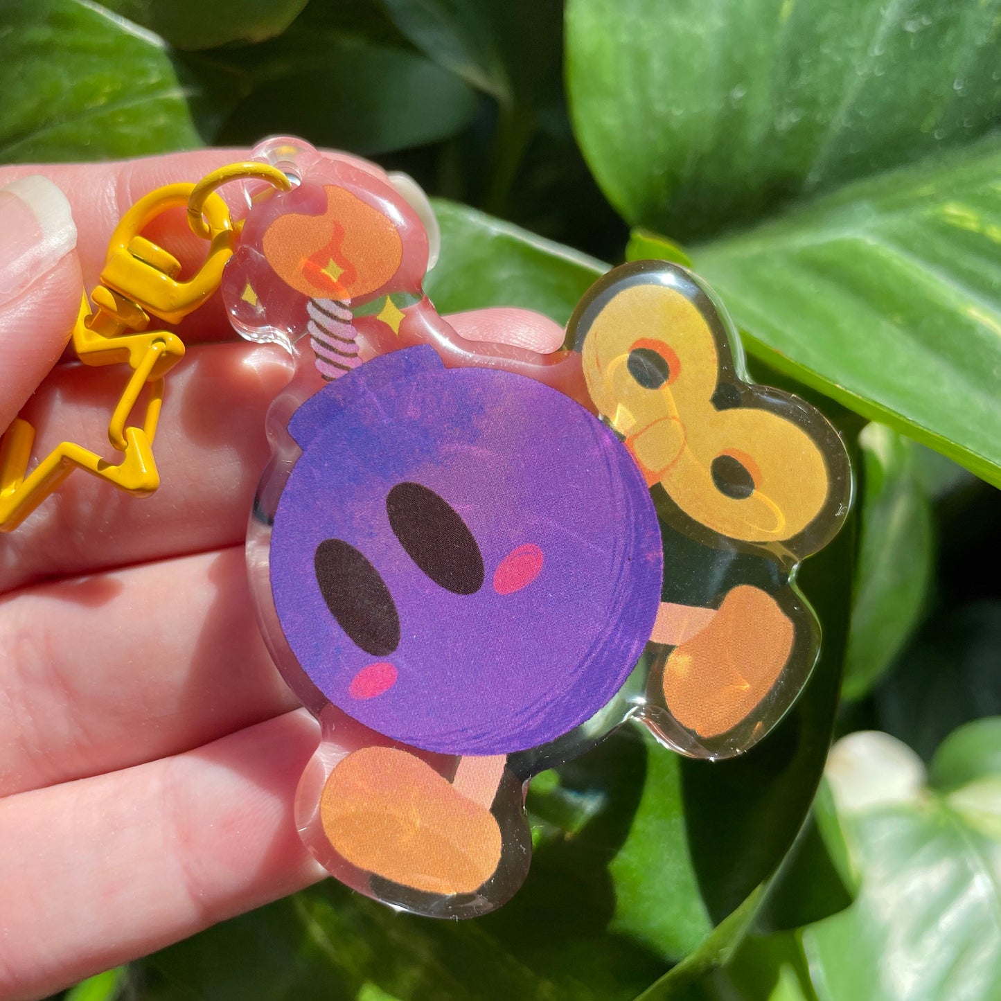 Llavero Bob-Omb | Keyring Keychain Acrilico colgante regalo llaves mochila Keychain