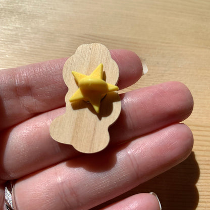 Wooden Pin, koopa troopa Super Mario Bros, Nintendo Switch Badge