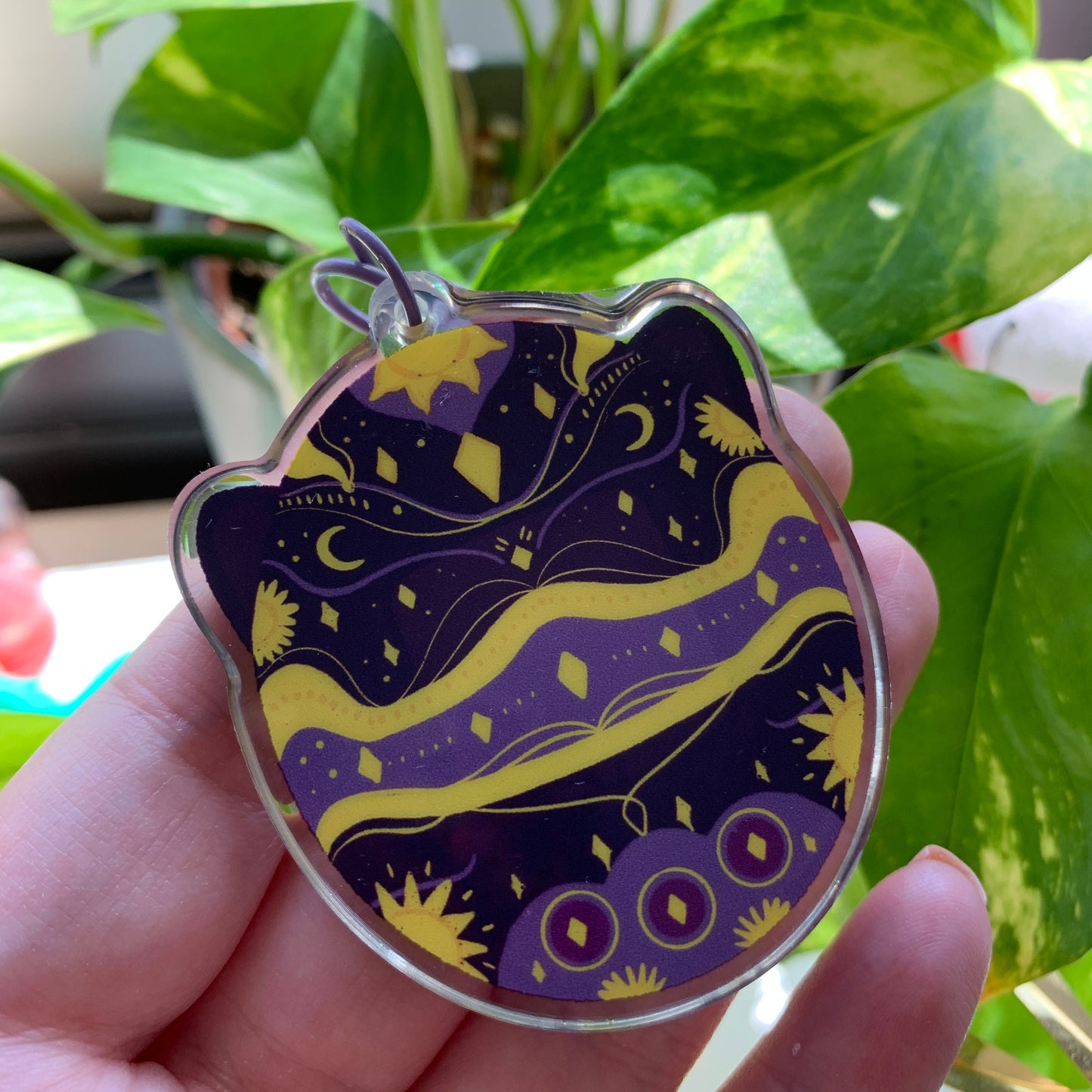 Llavero Ninja sol y luna Gozarutchi tamagotchi | Tamagotchi shaker