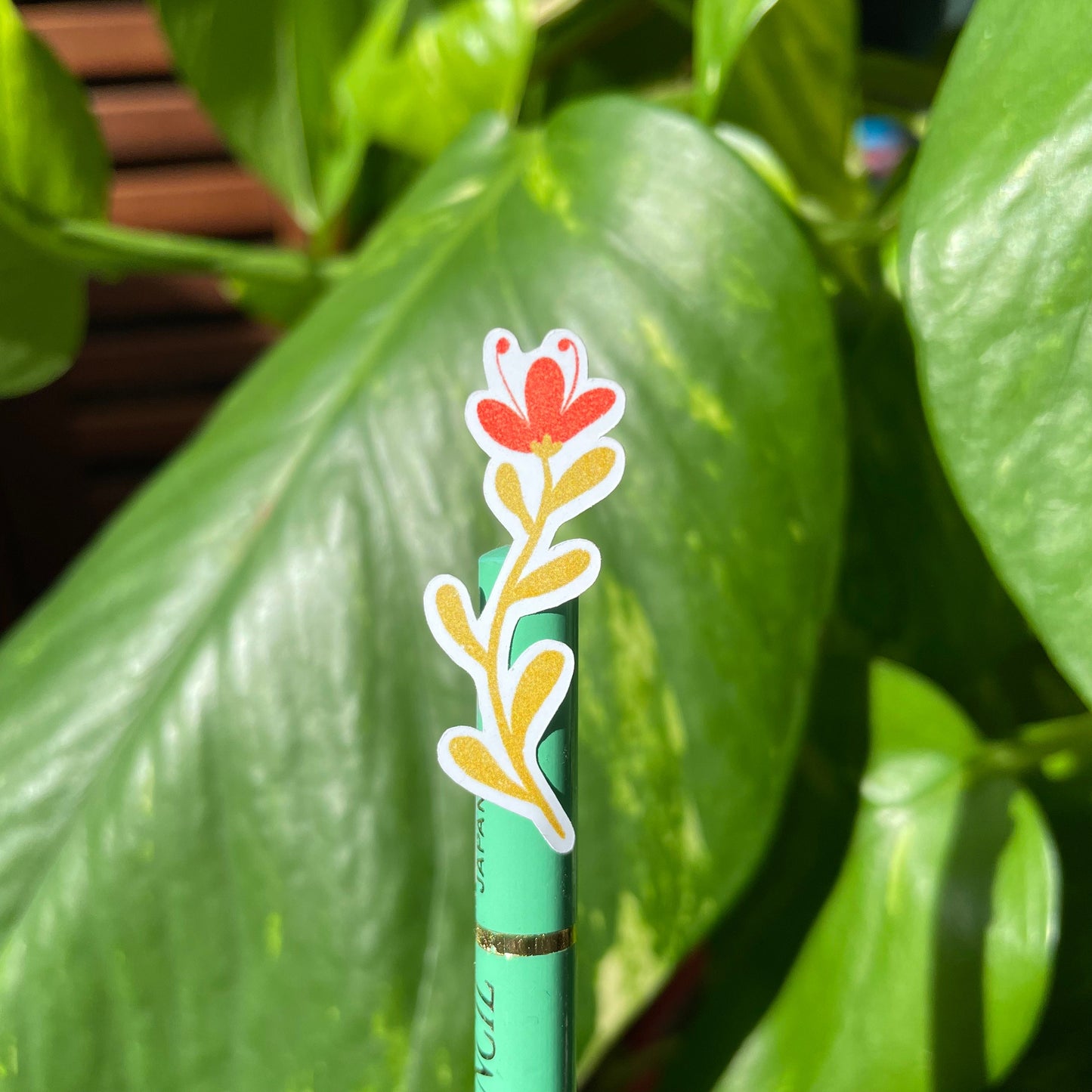 Flowers | Hoja de pegatinas stickers decoración | Pack de pegatinas precortadas