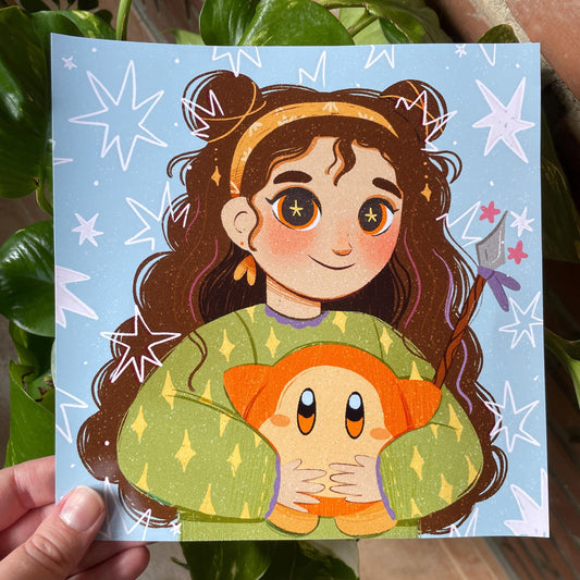 Print Waddle Dee Fanart Ilustración Impresa