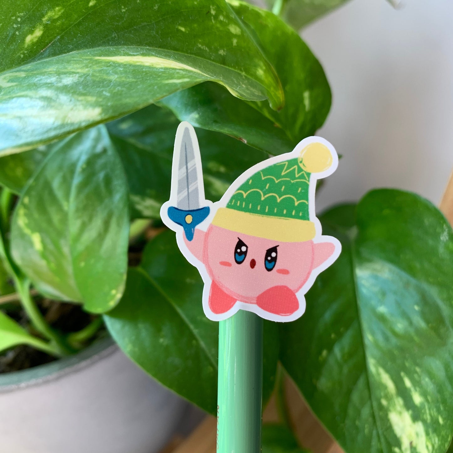 Pegatinas Kirby, Hoja de pegatinas stickers decoración, Pack de pegatinas precortadas