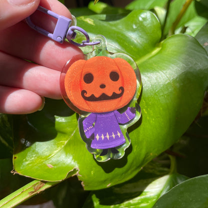 Soponcio Keyring | Jack Halloween Animal Crossing Llavero | New Horizons | Llavero colgante regalo llaves mochila Keychain