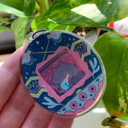 Llavero Nyorotchi fanart| Tamagotchi shaker