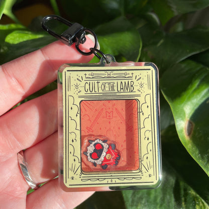 Shaker Cult of the Lamb | Tamagotchi Llavero Colgante