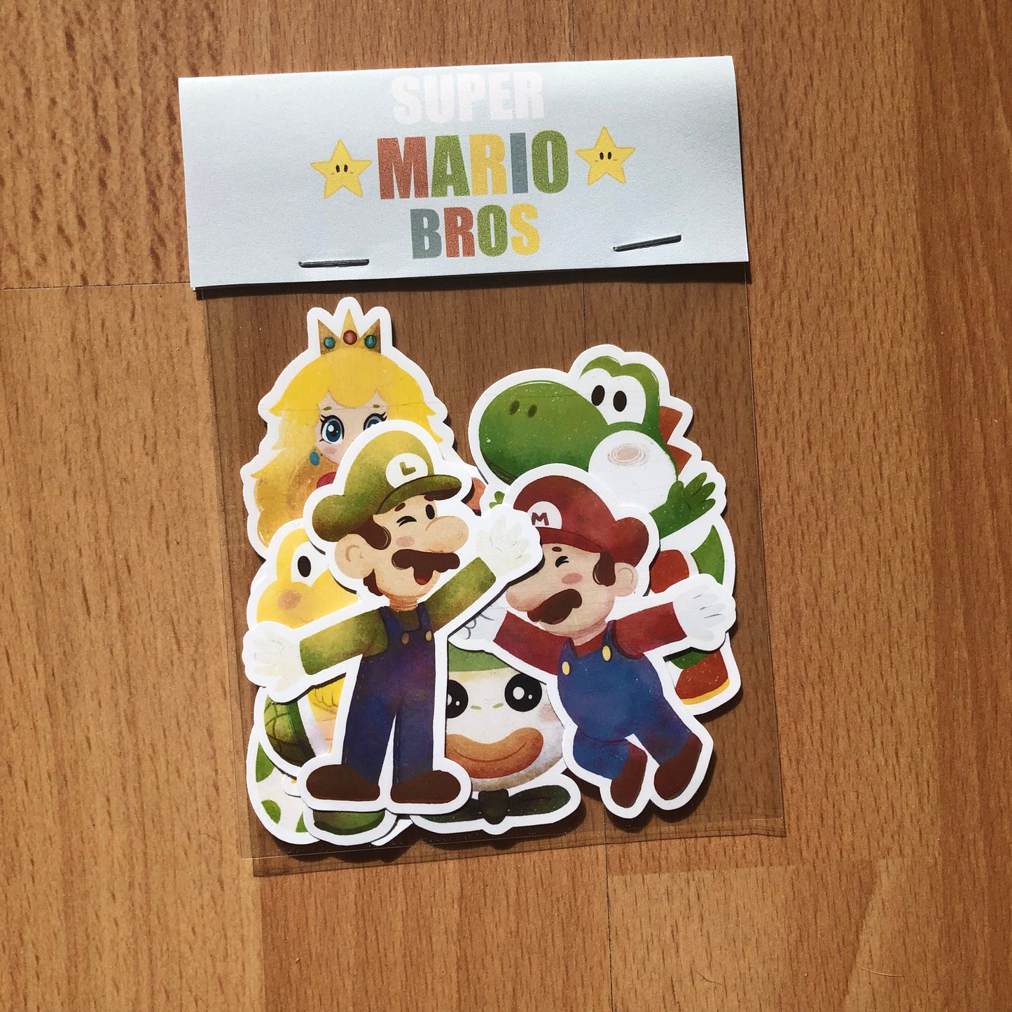 Pack Pegatinas Super Mario Bros | Stickers Pack | Fanart Nintendo