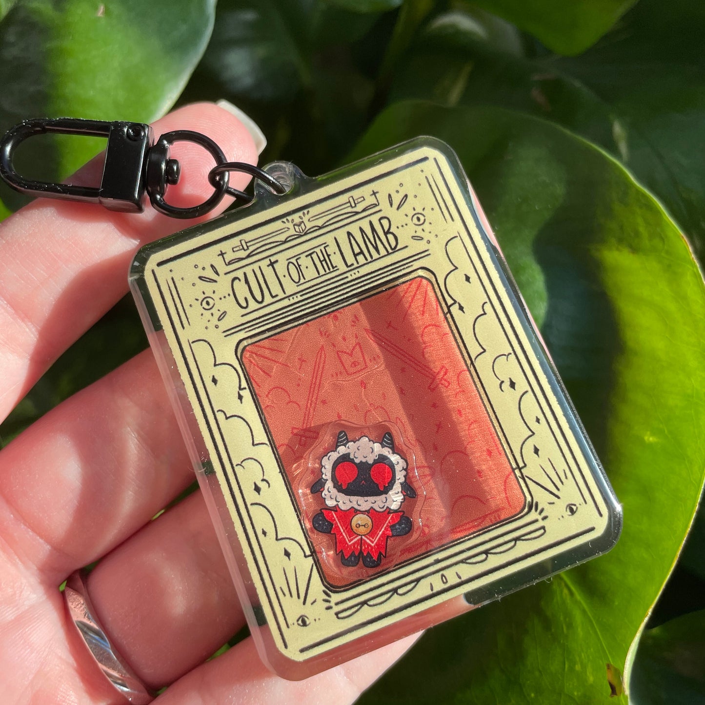 Shaker Cult of the Lamb | Tamagotchi Llavero Colgante